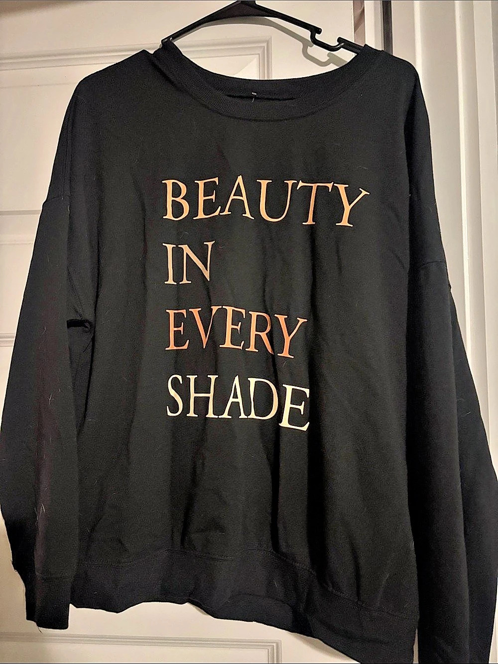 Black Long Sleeve Graphic Sweatshirt
